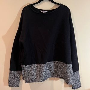 Athleta Black Wool Sweater